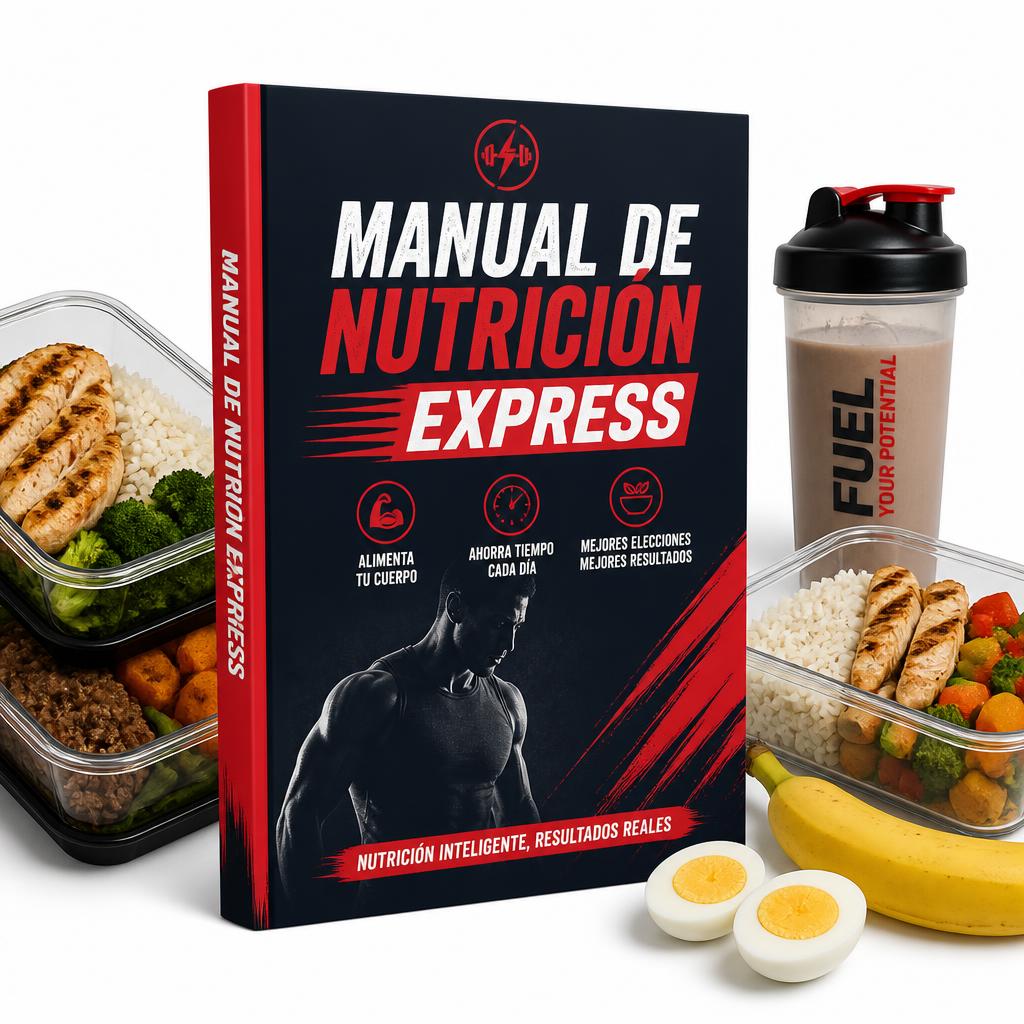 Manual de Nutrición Express: Pre y Post-Entreno Eficaces